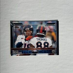 Topps Denver Broncos Trading Card